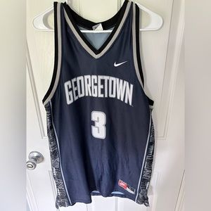Nike Georgetown Allen Iverson Jersey Size L
